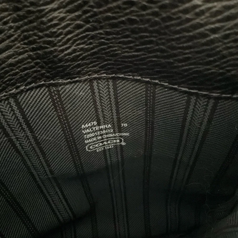 Coach Black Combat Moto Boots with Silver Accents - Picture 10 of 12